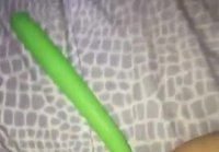 Tweaks clitoris with finger and cums and dreams about dick in her 1